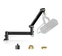 Aokeo AK-58 - Brazo de micrófono ajustable de perfil bajo, adecuado para Blue Yeti, Snowball iCE, HyperX QuadCast, SoloCast, Elgato Wave, etc