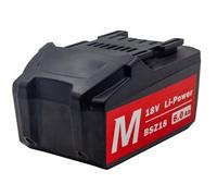 Aokicase Batería de repuesto de iones de litio para herramientas eléctricas inalámbricas Metabo HPT 18V~36V/6.0Ah, MTB18B, BS18LT, SB18LT, SSW18L Metabo 18V (6000 mAh), 1 paquete