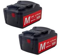 Aokicase Batería de repuesto de iones de litio para herramientas eléctricas inalámbricas Metabo HPT 18V~36V/4.0Ah, MTB18B, BS18LT, SB18LT, SSW18L Metabo 18V (4000 mAh), paquete de 2