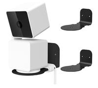 Aokicase For WYZE CAM Pan v3 Indoor/Outdoor Protective Case Wall Mount, Rotates 360 Degrees, Two Installation Modes, Camera on Walls or Ceilings, Offers a Wider Perspective (Black) 2 Pieces
