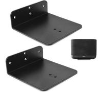 Aokicase Stander Compatible con DENON Home 400 Soporte de pared Home 400 Soporte de metal Accesorios Rack (Negro) 2PCS