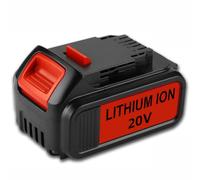 Aokikeisu Batería de repuesto para Dewalt 20 V MAX 8000 mAh compatible con CB180, DCB181, DCB182, DCB201, DCB201-2, DCB200, DCB200-2, DCB204-2, DCB205-2 (8000 mAh, 1 unidad)