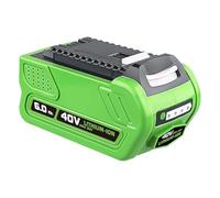 Aokikeisu Batería de repuesto para Greenworks 40 V, para herramientas eléctricas 29462 29252 20202 22262 25312 25322 20642 22272 27062 21242, batería de iones de litio de 6.0 Ah (6000 mAh, 1 unidad)