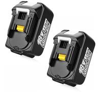 Aokikeisu Batería de repuesto para Makita - Batería de 18 V con indicador LED BL1860 BL1850 BL1830, perfectamente compatible con cargadores originales Makita de 18 V y herramientas eléctricas