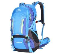 Aoking,mochila de senderismo/escalada,50 L,YJN67363,elementos estándar:tablero de malla de flujo de aire desmontable,impermeable,silbato SOS,cubierta para la lluvia