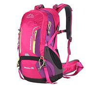 Aoking,mochila de senderismo/escalada,50 L,YJN67363,elementos estándar:tablero de malla de flujo de aire desmontable,impermeable,silbato SOS,cubierta para la lluvia