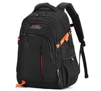 Aoking,SN57605-7B,mochila escolar,mochila de ciudad y de negocios,30 L,para portátiles de hasta 17 pulgadas,impermeable,elástica y sistema de resorte