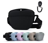 AOKLANT Pet Training Snack Bag with CLICKER 2.0 - Nuevo Cierre magnético, 1,66 Tazas con Correa de Silicona, Ideal para adiestrar y pasear.