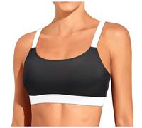 Aoklidil Bandeau Top Mujer Extraíble Correa Espagueti Bikini Bandeau Acolchado Parte Superior Bikini Sexy Bikini Top Bikini Mujer Pechos Grandes Traje de baño Bra Traje de baño Top Top, A2-light Grey,