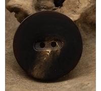 AOKODA De Botones de Cuerno Mate de Dos Agujeros, Accesorios de Costura Negros y Marrones Oscuros para Ropa Formal Informal, Traje de Hombre, Abrigo de Mujer, Prendas de Punto