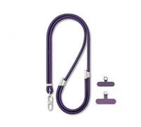 AOKSUNOVA Handykette Universal Handyband zum Umhängen Phone Lanyard Umhängeband Handy Kette Verstellbar Band für Handyhülle Dunkelviolett
