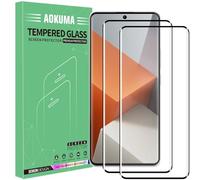 AOKUMA 3D Protector de Pantalla para Xiaomi Redmi Note 13 Pro Plus 5G,[2 Unidades]3D Cristal Templado para Redmi Note 13 Pro+ 5G Fácil Instalación,Sin Burbujas,Alta Definicion,9H Dureza,Anti-Arañazos