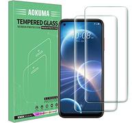 AOKUMA Protector de Pantalla para HTC Desire 22 Pro, [2 Unidades] Cristal Templado para HTC Desire 22 Pro Fácil Instalación, Sin Burbujas, Alta Definicion, 9H Dureza, Anti-Arañazos