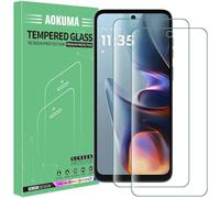 AOKUMA Protector de Pantalla para Motorola Moto E15/G05, [2 Unidades] Cristal Templado para Motorola Moto E15/G05 Fácil Instalación, Vidrio templado 9H,Sin Burbujas, Alta Definicion,Anti-Arañazos