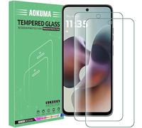 AOKUMA Protector de Pantalla para Motorola Moto G56, [2 Unidades] Cristal Templado para Moto G56/G57 Fácil Instalación, Vidrio templado 9H para Motorola G56,Protector de Pantalla HD,Anti-Arañazos