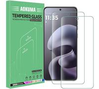 AOKUMA Protector de Pantalla para Motorola Moto G67/Moto G77 5G, [2 Unidades] Cristal Templado para Moto G67/Moto G77 /Moto G87 Fácil Instalación, Vidrio templado 9H para,Protector de Pantalla HD