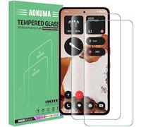 AOKUMA Protector de Pantalla para Nothing CMF Phone 2 Pro, [2 Unidades] Cristal Templado para Nothing CMF Phone 2 Pro Fácil Instalación, Vidrio templado 9H para Nothing CMF Phone 2 Pro,Protector de