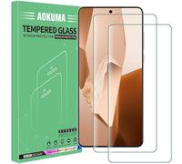 AOKUMA Protector de Pantalla para OnePlus 13R, [2 Unidades] Cristal Templado para One+ 13R Fácil Instalación, Vidrio templado 9H,Sin Burbujas, Alta Definicion,Anti-Arañazos