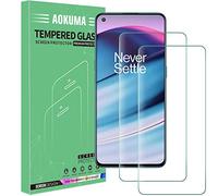 AOKUMA Protector de Pantalla para oneplus nord CE 5G, [2 Unidades] Cristal Templado para oneplus nord CE 5G Fácil Instalación, Sin Burbujas, Alta Definicion, 9H Dureza, Anti-Arañazos