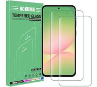 AOKUMA Protector de Pantalla para Samsung Galaxy A57 5G, [2 Unidades] Cristal Templado para Samsung A56 /A36 /S24 FE /A57 /A37 Fácil Instalación, Vidrio templado 9H,Sin Burbujas, Alta Definicion
