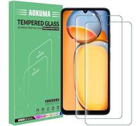 AOKUMA Protector de Pantalla para Xiaomi Redmi 13 C/Honor X5C/X5C Plus, [2 Unidades] Cristal Templado para Redmi 13C/Poco C65 Fácil Instalación, Vidrio templado 9H,Sin Burbujas, Alta Definicion