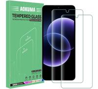 AOKUMA Protector de Pantalla para Xiaomi Redmi 17C 4G/5G, [2 Piezas] Cristal Templado para Redmi 17C/17 C/Poco C75 Fácil Instalación,Vidrio templado 9H Dureza,Huellas Dactilares Libre,Sin Burbujas