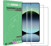 AOKUMA Protector de Pantalla para Xiaomi Redmi Note 14S 4G / Note 13 5G, [2 Unidades] Cristal Templado para Redmi Note 14S Fácil Instalación, Vidrio templado 9H, Sin Burbujas, Alta Definicion