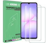 AOKUMA Protector de Pantalla paraSamsung Galaxy A07, [2 Unidades] Cristal Templado para Samsung Galaxy A07 Fácil Instalación, Vidrio templado 9H,Sin Burbujas, Alta Definicion,Anti-Arañazos