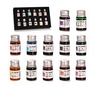 AOKUY Juego de 12 Tintas Coloridas para Caligrafía, Dibujo y Escritura - Ideal para Regalar