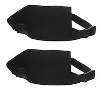 AOKWAWALIY 1 par de zapatos de esquí, de zapatos para uso en exteriores, fundas resistentes al viento, fundas para botas de esquí, fundas para botas de esquí, fundas portátiles para botas