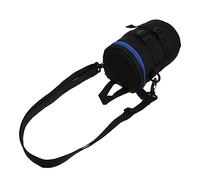 AOKWAWALIY 1 Pc Bolsa De Lentes Lente De La Cámara Etiquetas Rectangulares Plateadas Bolsa De Transporte De Lente De Cámara Barril De Lente Tela Oxford Estuche para La Camara