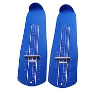 AOKWAWALIY 2st Schuhmessgeräte Fußlineal in Us-größe Schuhgrößenmessgeräte Rechtwinkliger Haken Schuhanpassgerät Füße Messregla zum Messung Der Fußgröße Schuhgrößengerät Kunststoff Blue