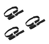 AOKWAWALIY 3 Juegos Ligas Del Muslo Ligueros Para Mujer Leggins Reductores Mujer De Thigh High Socks Calcetín Fijo Calcetín De Los Hombres Estancia Poliéster Black 2 Piezas * 3