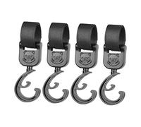 AOKWAWALIY 4 Piezas Ganchos Para Cochecito De Bebe Portador De Bebé Colgadores Para Bolsos De Cochecito Estante De Ropa De Bebé Cochecitos De Carro Abdominales Camión Colgador De Bolsas Niño