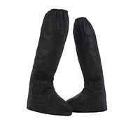 AOKWAWALIY Cubrezapatos impermeables gruesos, botas de lluvia, cubrezapatos portátiles, antideslizantes, plegables, fundas de goma, ver imagen, L, Maletín