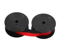 AOKWAWALIY Máquina de escribir con rueda de tinta bicolor universal, bobina para cinta de máquina de escribir, cinta de seda, cinta resistente, material de oficina, ligero