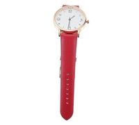 AOKWAWALIY Mirar Relojes de Oro para Mujer Reloj de Mujer de Oro Relojes de Chicas Elegante Reloj de Mujer Relojes de Mujer Tomada Reloj de Mujer de Moda Reloj Mujer portatil Vidrio Rojo