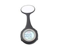 AOKWAWALIY Reloj Colgante Llavero Enfermeras de Padrino Reloj de Solapa para enfermería es de Hermana para Damas eléctrico de Bolsillo Rosa, 4.3 * 10.3cm