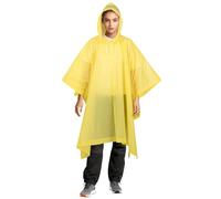 Aolegoo 2 Piezas Chubasqueros Impermeable, Ponchos Impermeables Transparentede EVA Portátil Reutilizable con Cubierta Para Viajes, Senderismo, Bicicleta, Unisex (Amarillo)