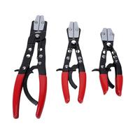 Aolidsive 3 Alicates de Trinquete para Manguera, 8, 10, 12 Pulgadas, Alicates de Bloqueo para Manguera con Mandíbulas de Trinquete Dentadas y Bloqueo Ajustable para Líneas de de Coche,