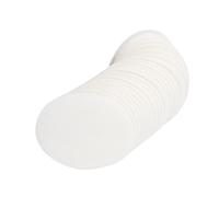 Aolidsive 350PCS Papel de Filtro de Café, Filtros Redondos para Blanca para un Flujo Uniforme y Preservación del Sabor Original, con Material Ecológico No Tóxico, para Restaurantes,