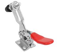 Aolidsive Abrazadera de Palanca Horizontal, Herramienta Multifunción de Acero Inoxidable, Capacidad de Sujeción de 227 Kg para Proyectos de Carpintería y Bricolaje