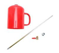 Aolidsive Antorcha de Goteo de Doble Fondo con Válvula de Bola Diseño Confiable para una Quema Forestal Eficiente Capacidad de 2 Litros