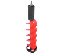 Aolidsive Barrena de Hielo Eléctrica de 8 Pulgadas, Aleación de Aluminio y Hoja de Carburo, Herramienta Versátil de Perforación en Aguas Profundas para Pesca en Hielo y Actividades de Invierno