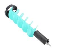 Aolidsive Barrena para Romper Hielo, Taladro de Nailon Resistente con Cabezal de Corte de Carburo para Perforación de Hielo Grueso en Aguas Profundas y Pesca en en Invierno