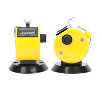 Aolidsive Berm Contador Manual, Plástico ABS, Herramienta de Conteo Mecánico de 4 Dígitos para Datos de Tráfico y Asistencia a Conferencias (Yellow)