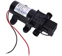 Aolidsive Bomba de Diafragma Bomba de Agua Inteligente de Plástico de Ingeniería DC12V 80W 3.5 a 5L Min 80 a 120PSI Salida de 1 2 Pulgadas para Uso de Aumento de Presión del Purificador de Agua