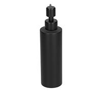 Aolidsive Botella de Loción Negra, Recubrimiento Mate Antiincrustante, | Recipiente para líquido recargable, mecanismo de bomba a prueba de óxido, exterior resistente a las manchas, para tocador
