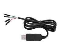 Aolidsive Cable Adaptador Serie PL2303HX USB a COM TTL, Convertidor de Descarga de 95 Cm con Cables Codificados por Colores, para Conexión Mejorada RS232