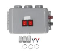 Aolidsive Calentador de Automóvil de 3 Orificios, Desempañador de Parabrisas de 24 V 600 W con Calentamiento Rápido para Camión, Vehículo, Taxi, Invierno, bajo Nivel de Ruido